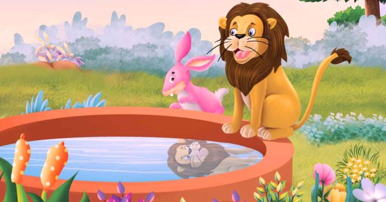 Lion and Rabbit Story With Moral